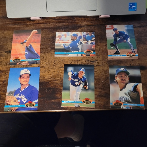⚾️1991 Topps Stadium Club Toronto Blue Jays Card Lot ⚾️ - Picture 2 of 4